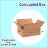 3 ply Brown Corrugated Moving Box Size 7X4X3.5 inches Length 7 inch Width 4 inch Height 3.5 inch Shipping Box Courier Box