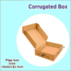 3 Ply Brown Flap box Corrugated Packaging Box Size: 4x4x1.5 Length 4 inch Width 4 inch Height 1.5 inch 3Ply Corrugated Packaging Box