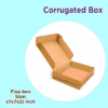 3-Ply Brown Corrugated Flap Box 7x7x2 Inches | Durable Shipping & Packaging Solution