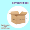 3 Ply Brown Corrugated Box packaging box Size: 7X7X7 Length 7 inch Width 7 inch Height 7 inch Shipping box Courier Box
