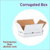 3 Ply White Cardboard Box Size: 8x5x2 Length 8 inch Width 5 inch Height 2 inch 3Ply custom cardboard packing boxes