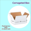 3 Ply White Corrugated Box Size: 7x4x2 Length 7 inch Width 4 inch Height 2 inch 3Ply custom cardboard packing boxes