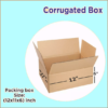 3 Ply brown paper Corrugated Box Packing box Size: 12x11x6 Length 12 inch Width 11 inch Height 6 inch 3Ply Corrugated packing box