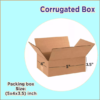 3 Ply Brown Corrugated Box Packing Box Size: 5x4x3.5 Length 5 Inch Width 4 Inch Height 3.5 Inch 3Ply Corrugated Packing Box